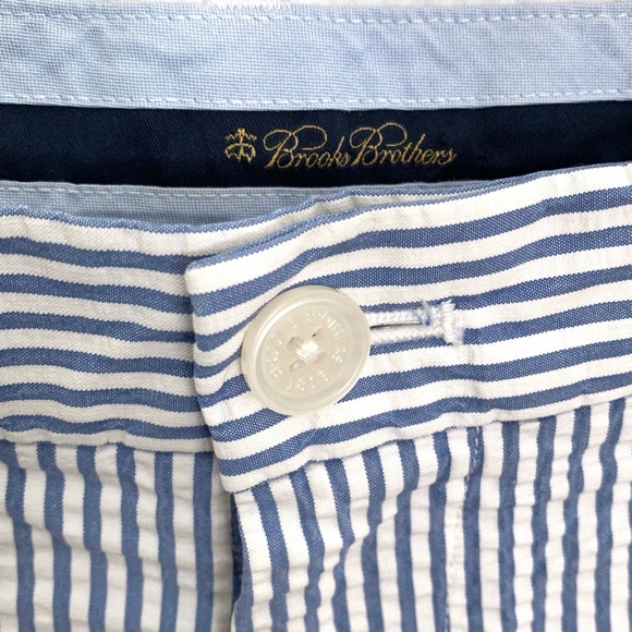 Brooks Brothers Seersucker 8" Shorts - 33 - Picture 4 of 6